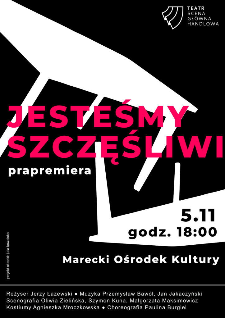 Plakat MOK Jestesmy Szczesliwi