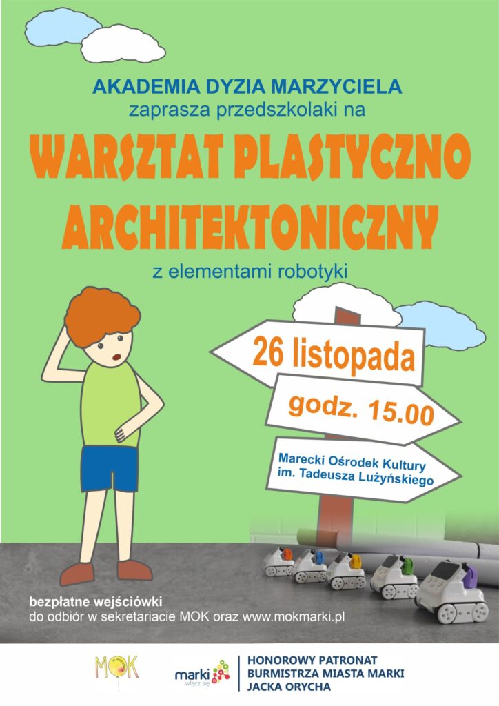 PRZEWODNIK DYZIA plakat warsztaty