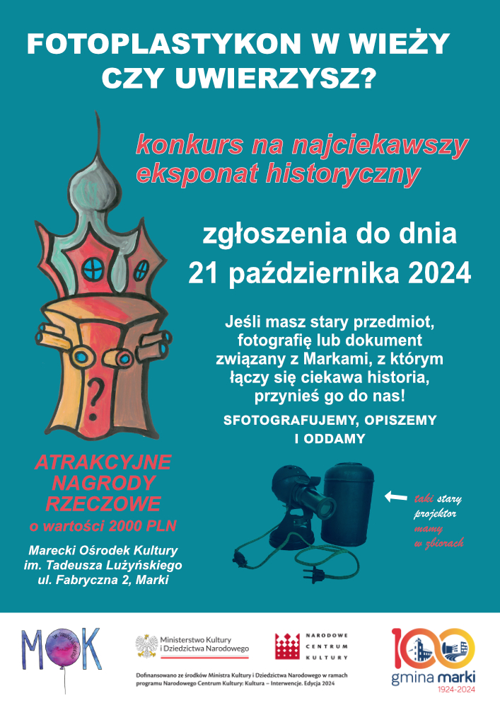 FOTOPLASTYKON plakat EKSPONAT