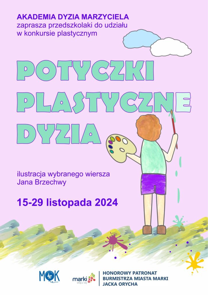 POTYCZKI PLASTYCZNE DYZIA plakat