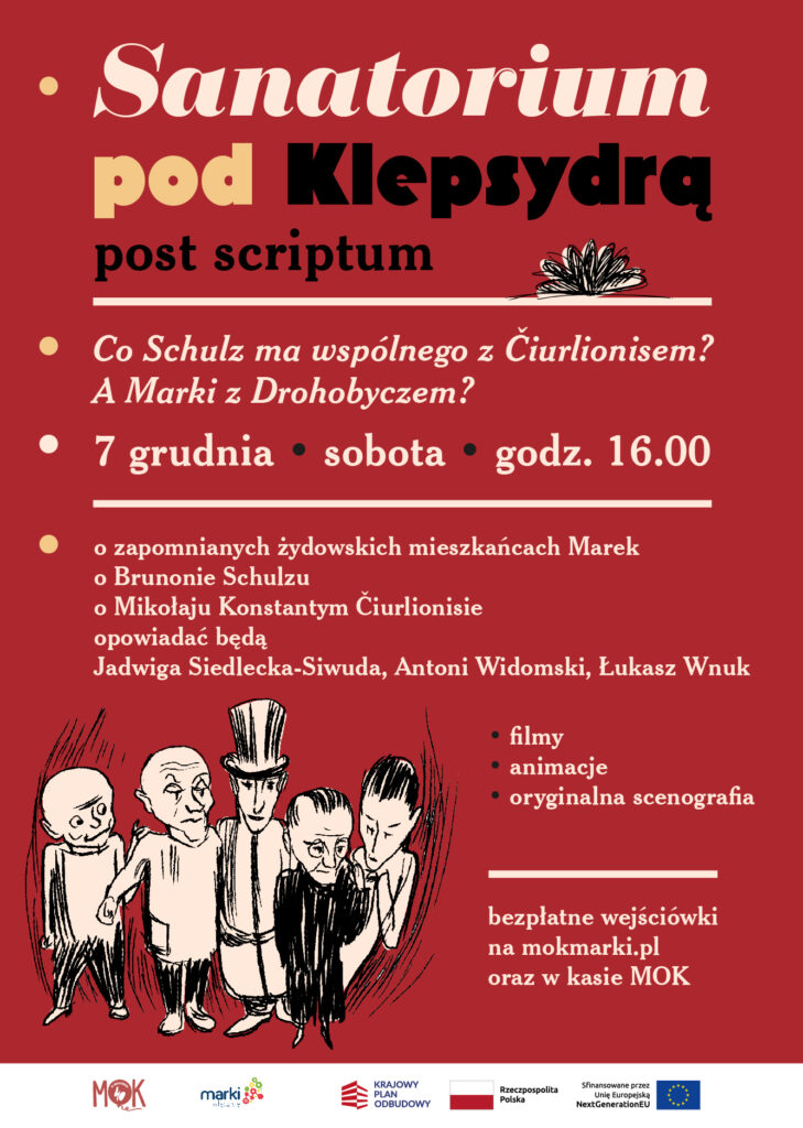 SANATORIUM post scriptum plakat facebook